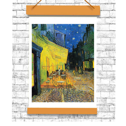 Café Terrace at Night (1888) by Vincent Van Gogh