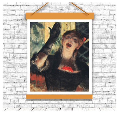 Cafe Singer by Edgar Degas