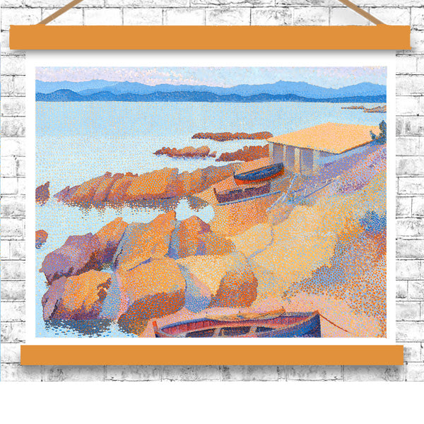Calanque des Antibois (1891–1892) by Henri Cross