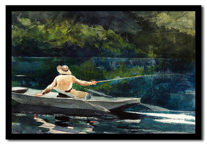 Casting, Number Two (1894) by Winslow Homer
