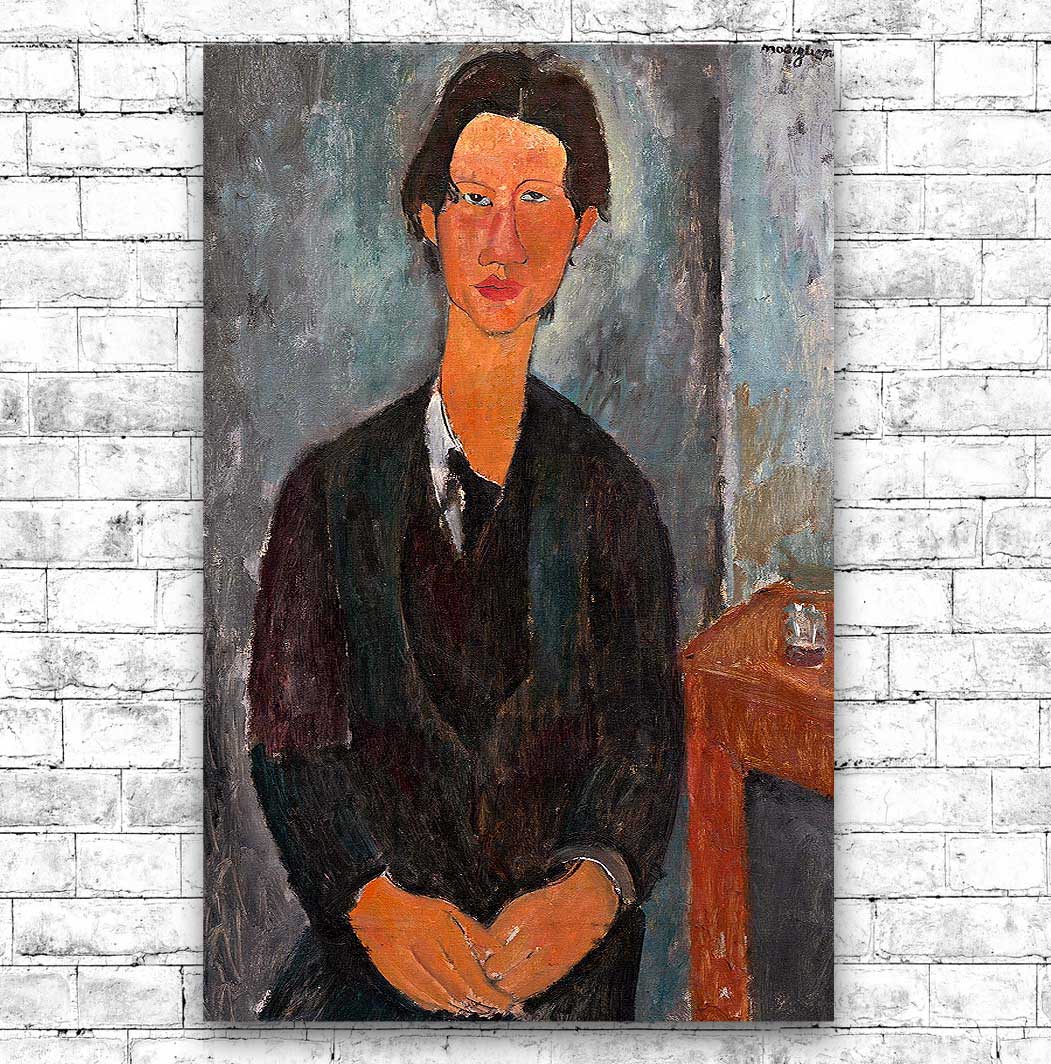 Chaim Soutine (1917) by Amedeo Modiglian