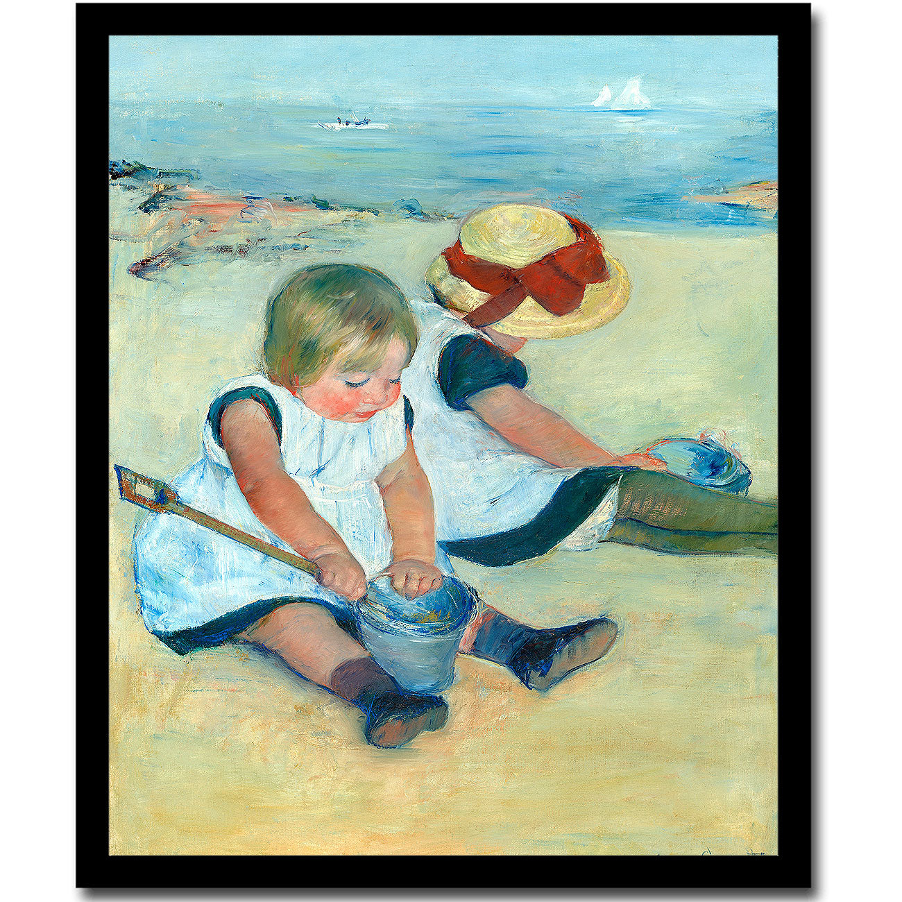 Denise at Her Dressing Table (ca. 1908–1909) by Mary Cassatt