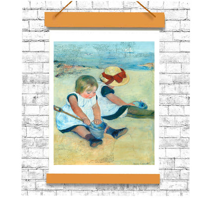 Children Playing on the Beach (1884) by Mary Cassatt