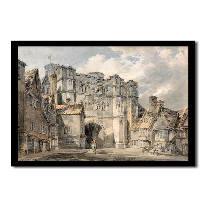 Christ Church Gate, Canterbury by J.M.W. Turner