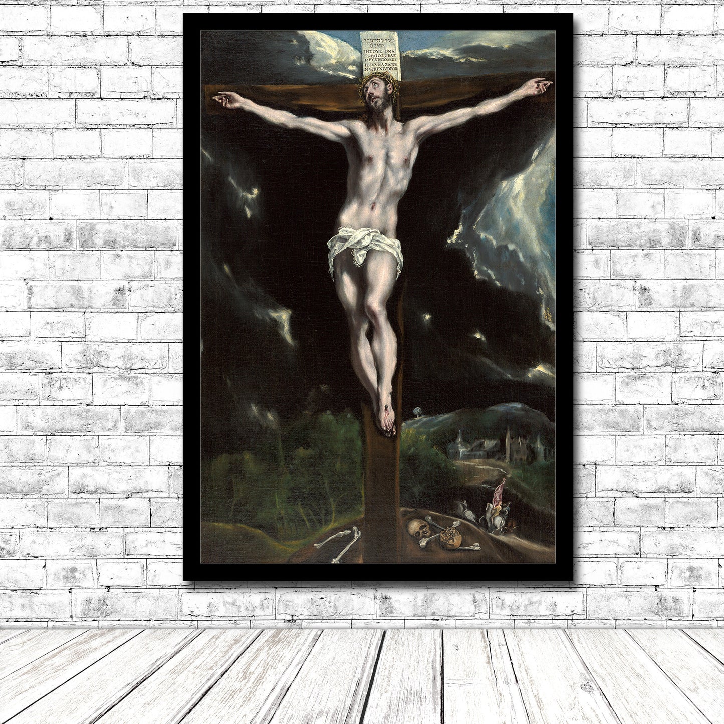 Christ on the Cross (1600–1610) by El Greco