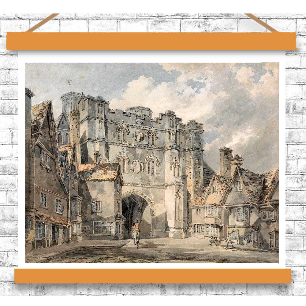 Christ Church Gate, Canterbury by J.M.W. Turner