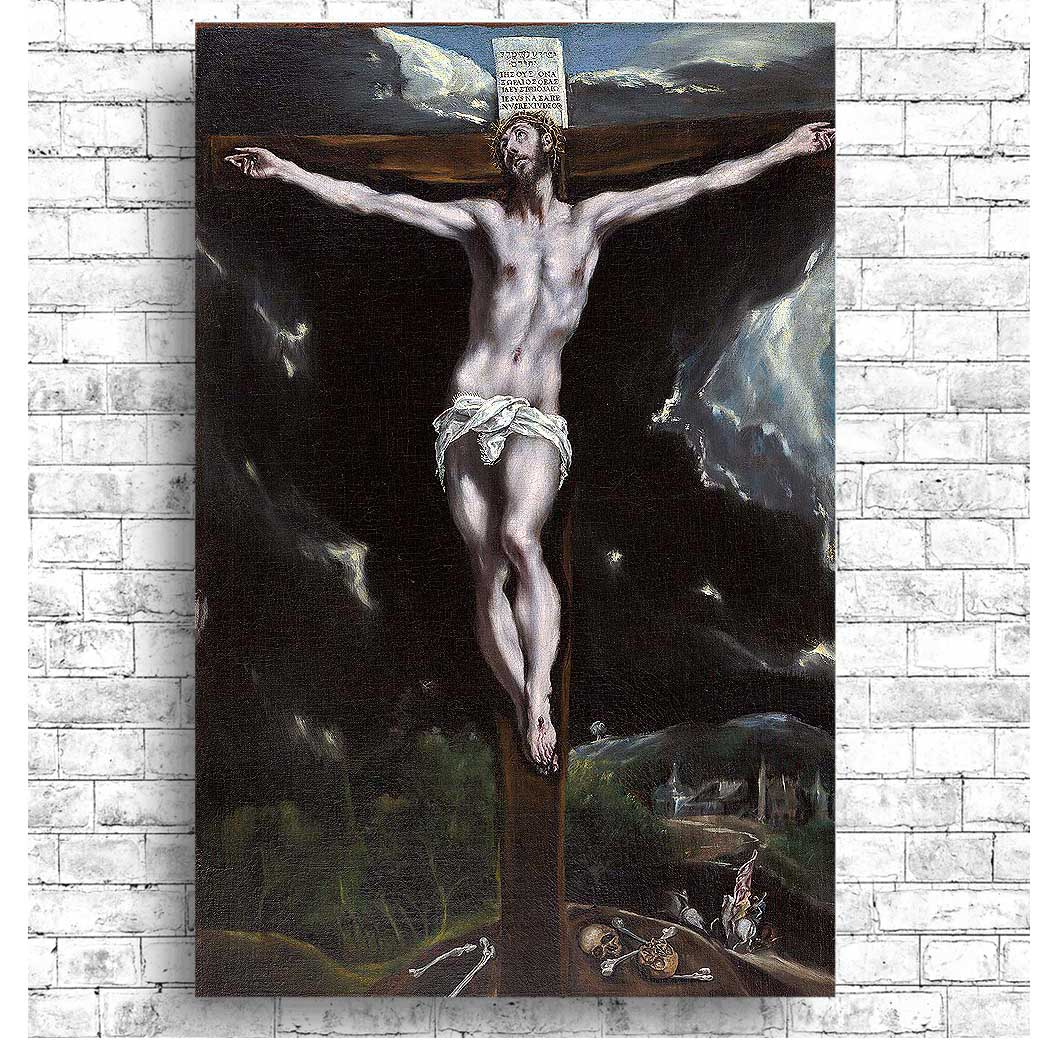 Christ on the Cross (1600–1610) by El Greco