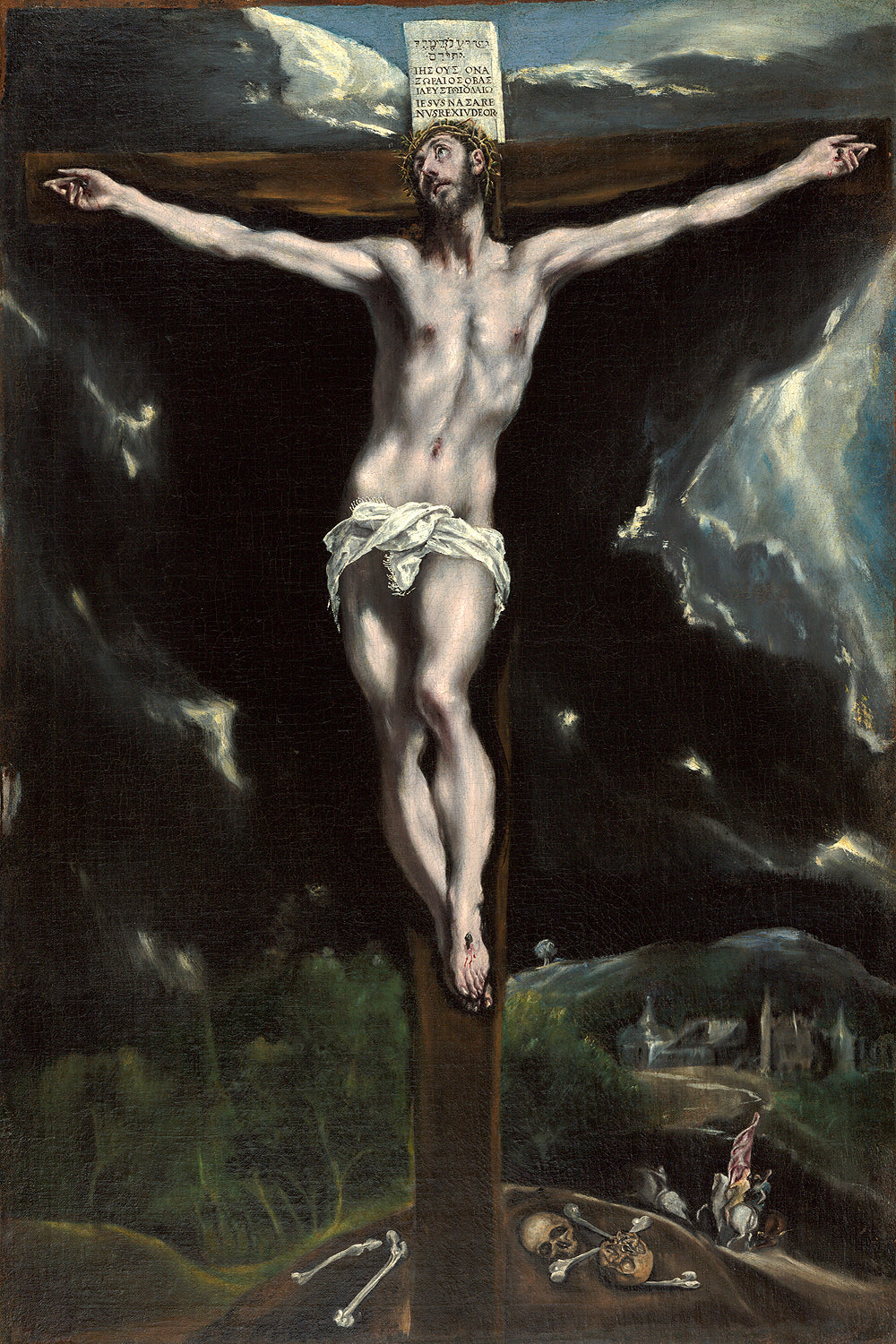 Christ on the Cross (1600–1610) by El Greco