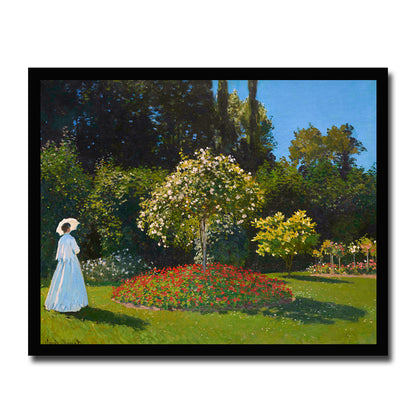 Gardens by Claude Monet