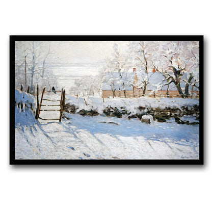 Claude Monet's The Magpie (1868–1869) by Claud Monet