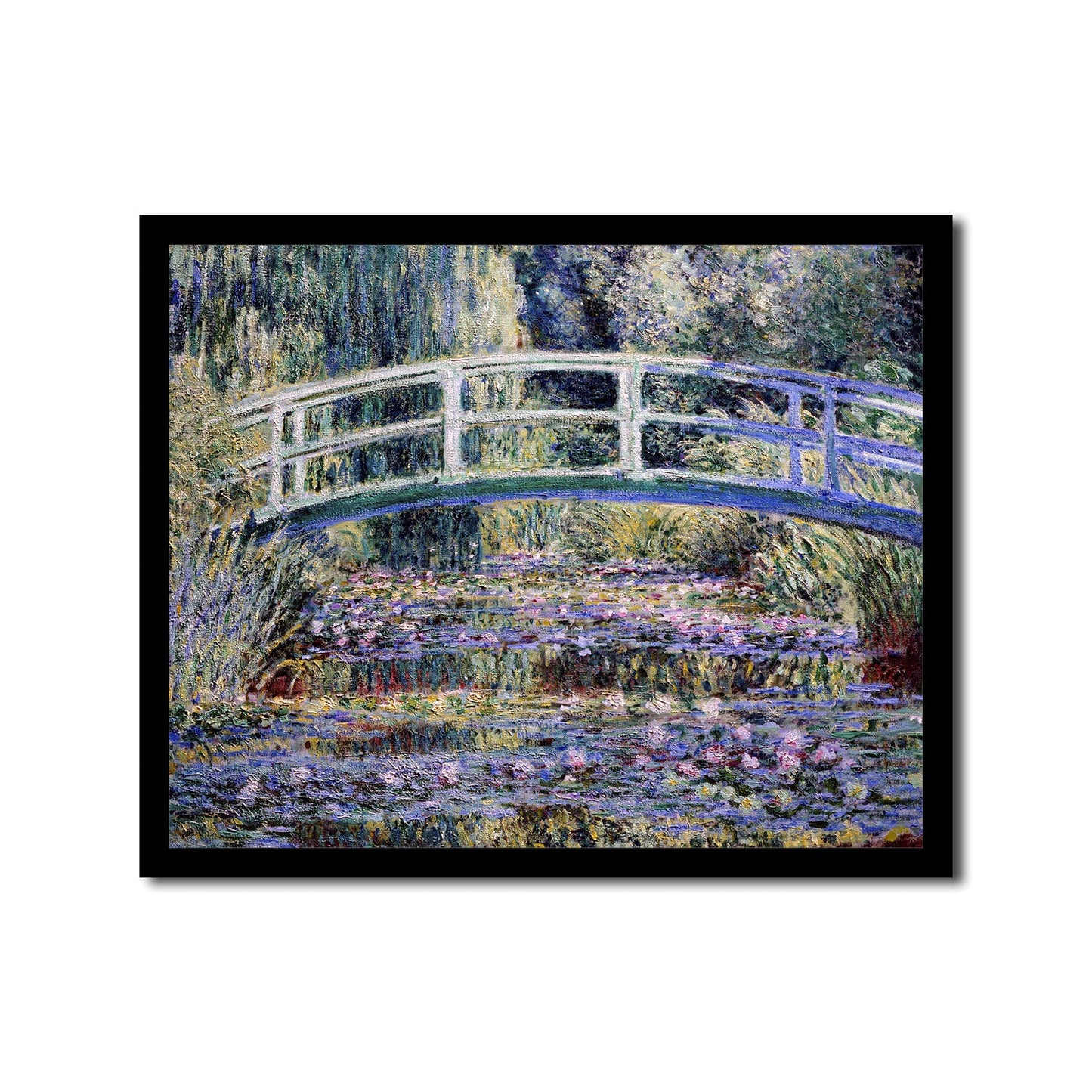 Water Lilies and Japanese Bridge by Claude Monet