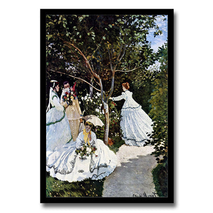 Madame Monet and Her Son (1875) by Claud Monet