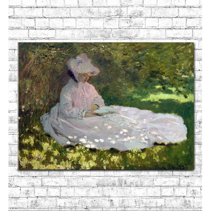 Springtime by Claude Monet