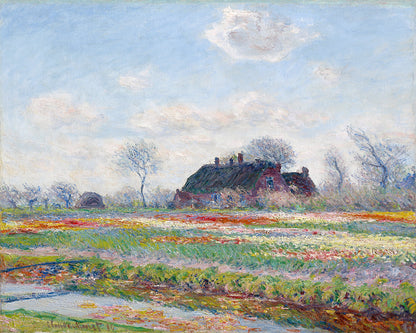 The Poppy Field near Argenteuil-(1873) by Claud Monet