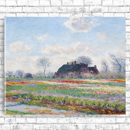 Claude Monet's Tulip Fields at Sassenheim