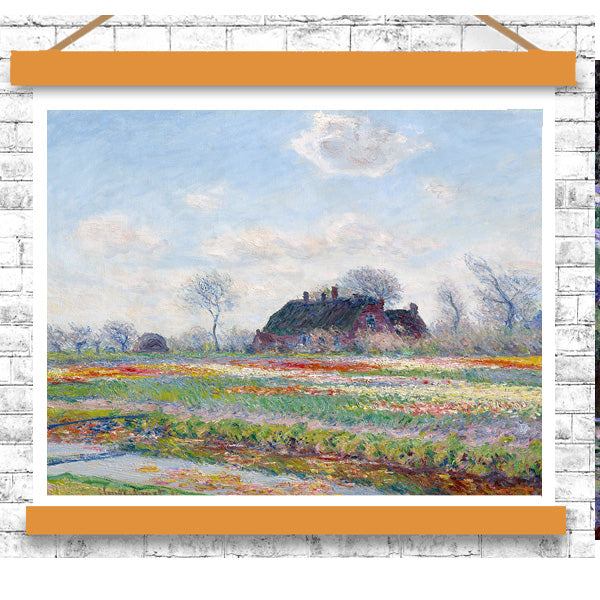 Claude Monet's Tulip Fields at Sassenheim