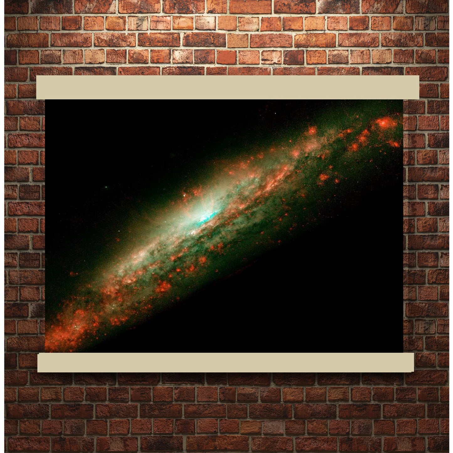 Distant Galaxy | Hanging Canvas Art | Choice of Board Colors