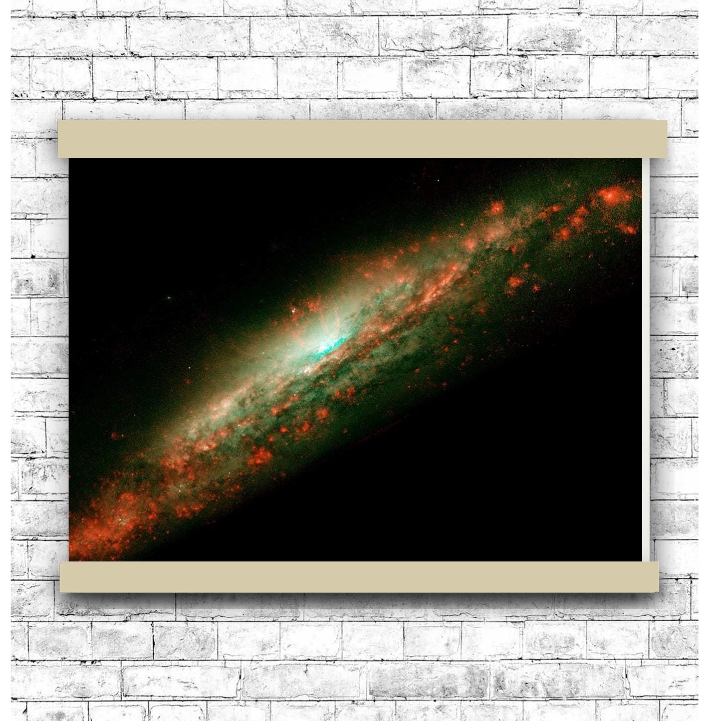 Distant Galaxy | Hanging Canvas Art | Choice of Board Colors