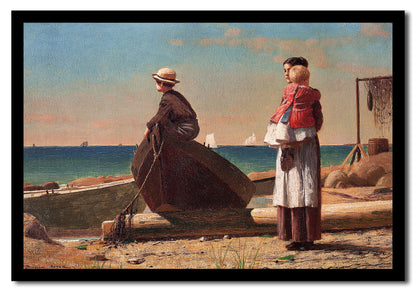 Eagle Head, Manchester, Massachusetts (High Tide) (1870) by Winslow Homer