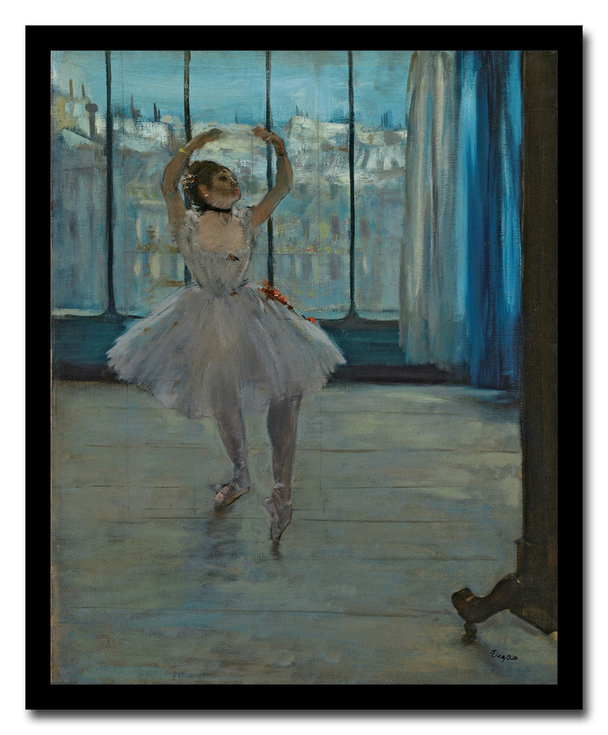 Dancer posing for a Photographer by Edgar Degas
