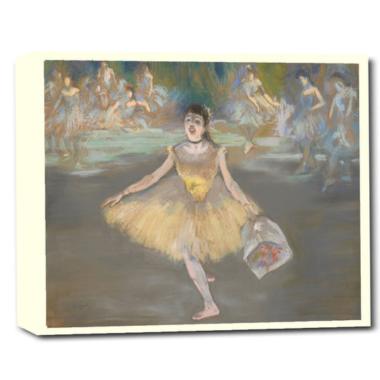 Dancer with a Bouquet by Edgar Degas