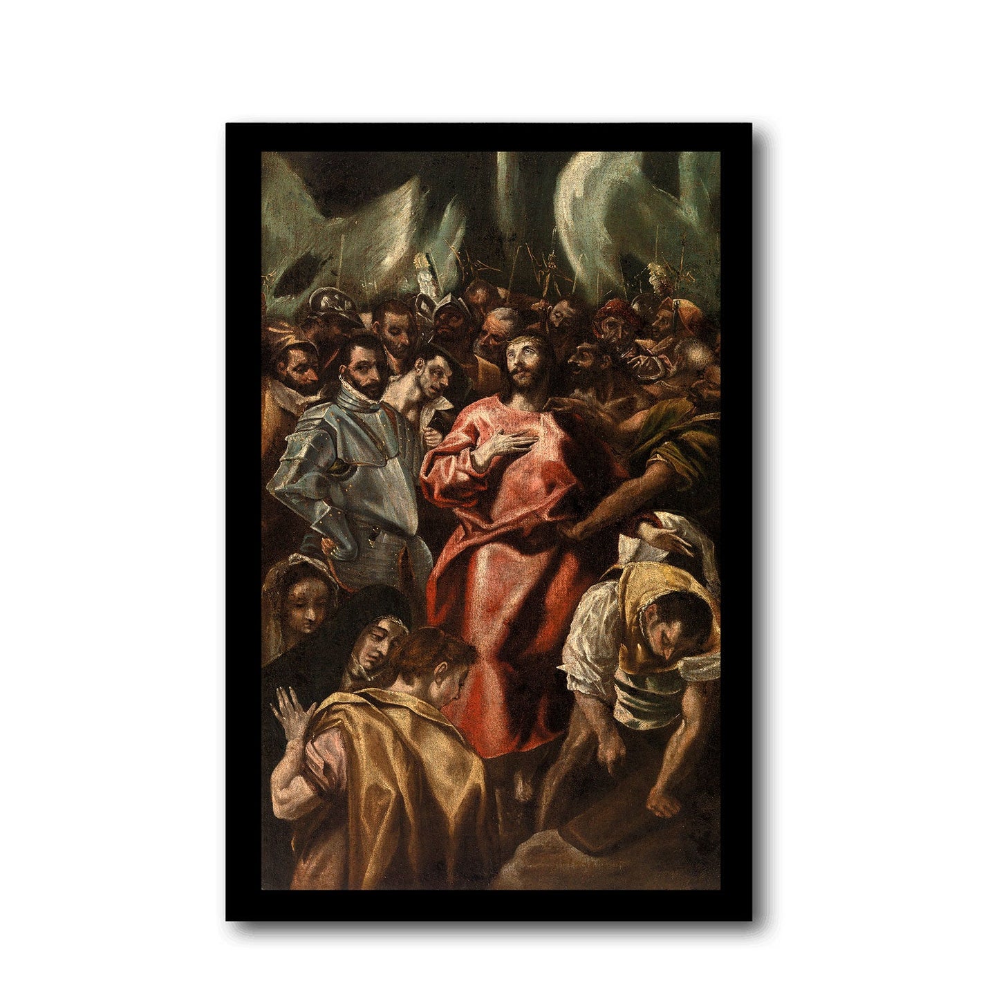 Saint Martin and the Beggar (1597-1599) by El Greco