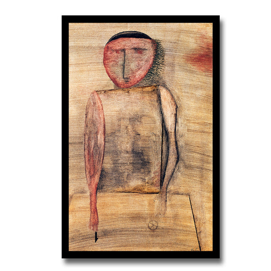 Doctor (1930) by Paul Klee - Buy Print Only or Mounted with Choice of Accent Color