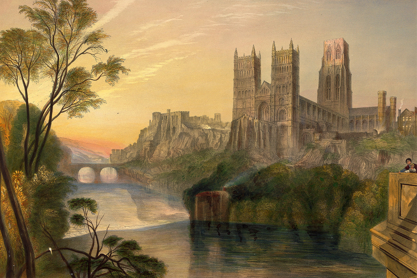 Durham Cathedral by J.M.W. Turner