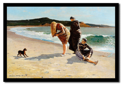 Winslow Homer Northeaster Print: Coastal Seascape Art