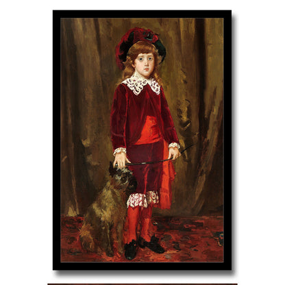 Portrait of the Artist (1878) by Mary Casset