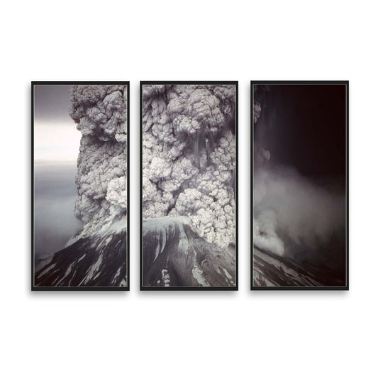 Mount St. Helens Eruption| Multi-Paneled Prints | Choose Number of Panels| Total Size & Accent Color