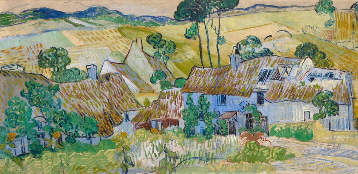 Farms near Auvers (1890) by Vincent van Gogh