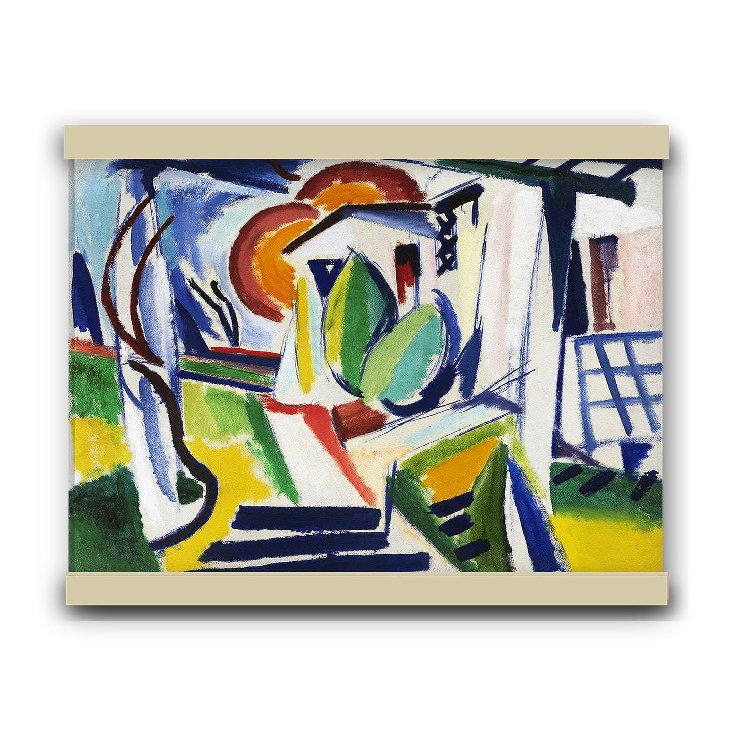 Fugue (1915) by Henry Sayen | Hanging Canvas Art | Choice of Board Colors