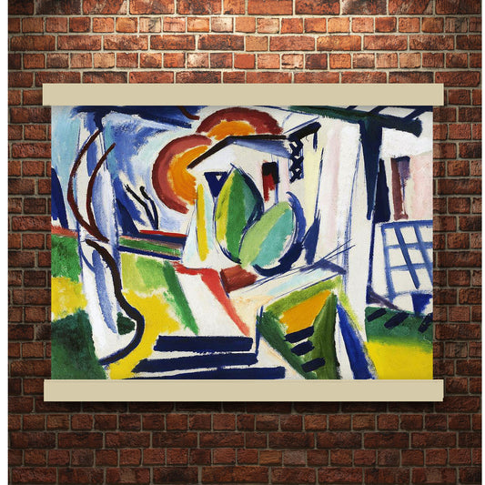 Fugue (1915) by Henry Sayen | Hanging Canvas Art | Choice of Board Colors