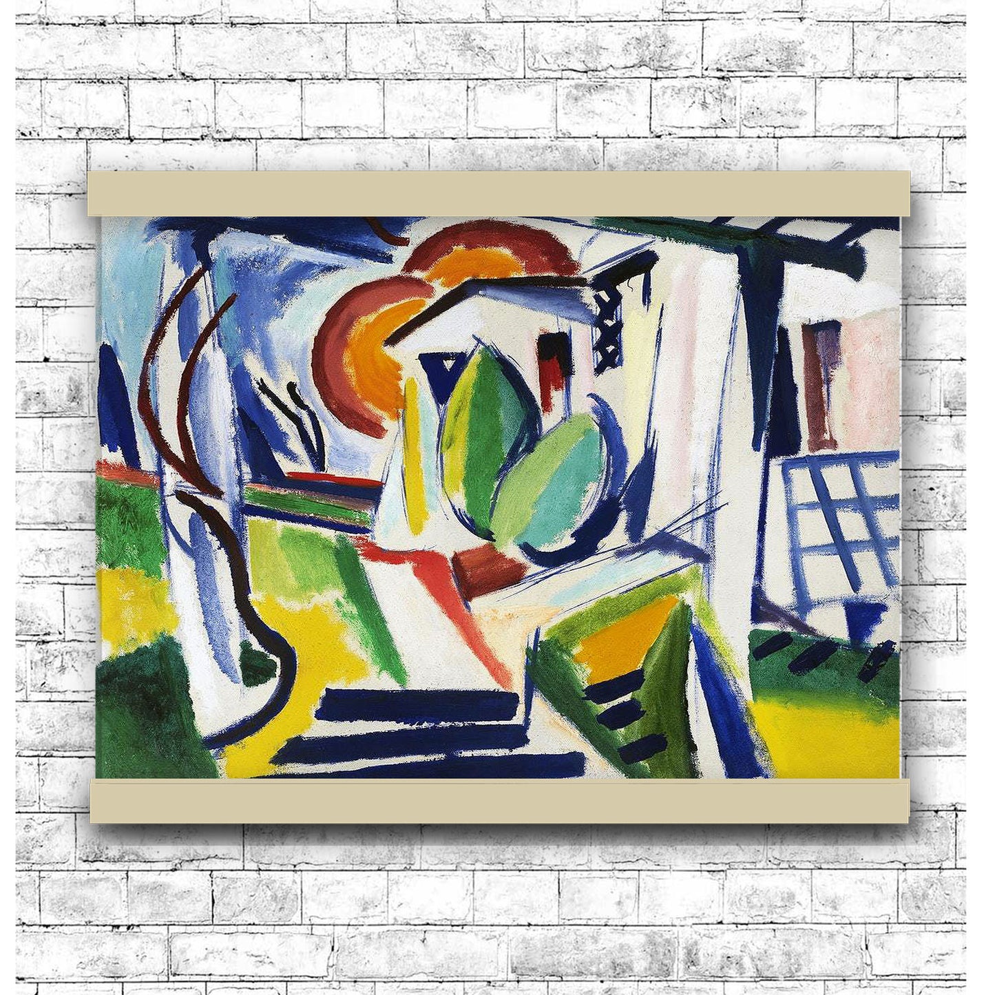 Fugue (1915) by Henry Sayen | Hanging Canvas Art | Choice of Board Colors
