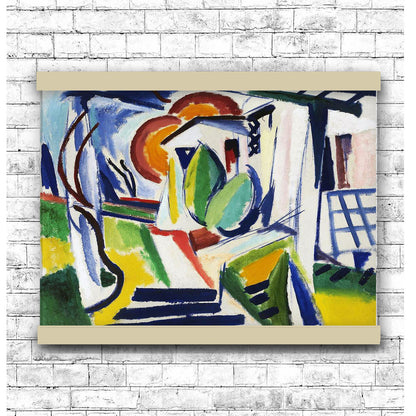 Fugue (1915) by Henry Sayen | Hanging Canvas Art | Choice of Board Colors
