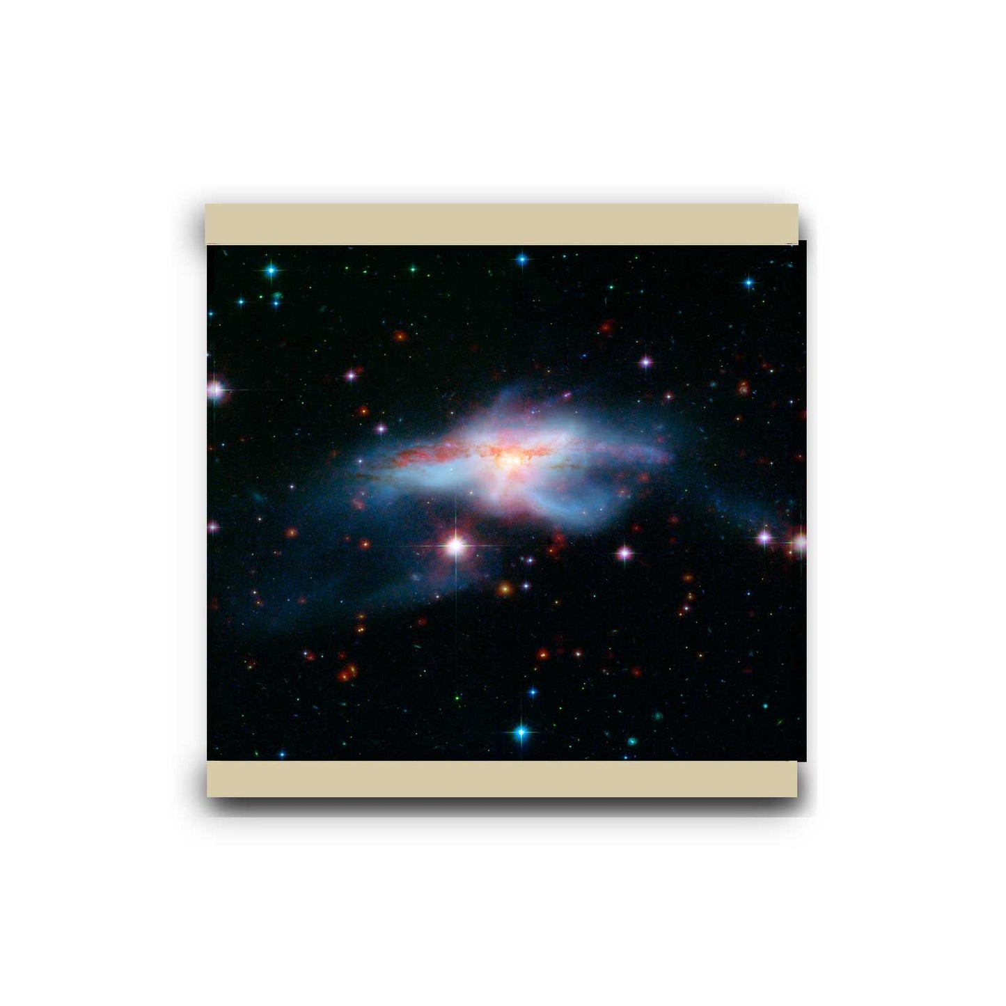 Pair of colliding galaxies called NGC 6240