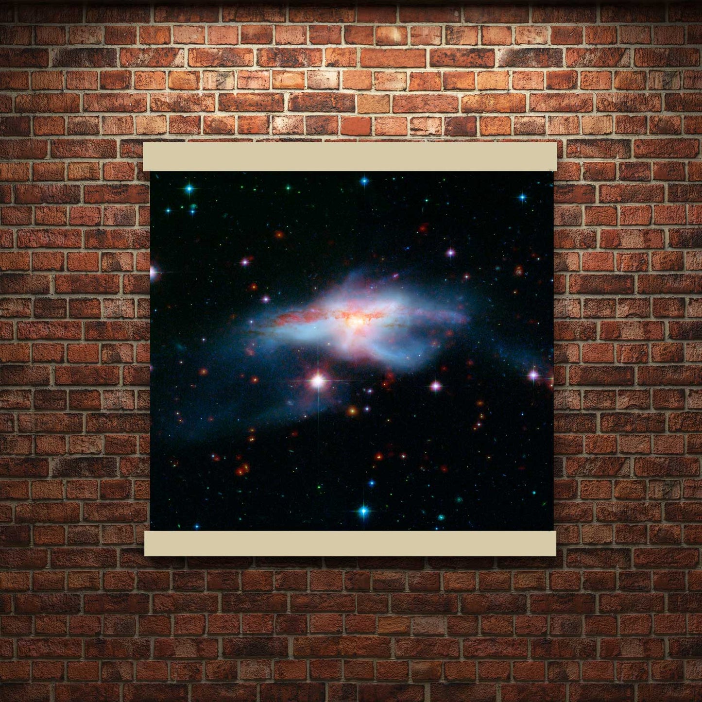 Pair of colliding galaxies called NGC 6240