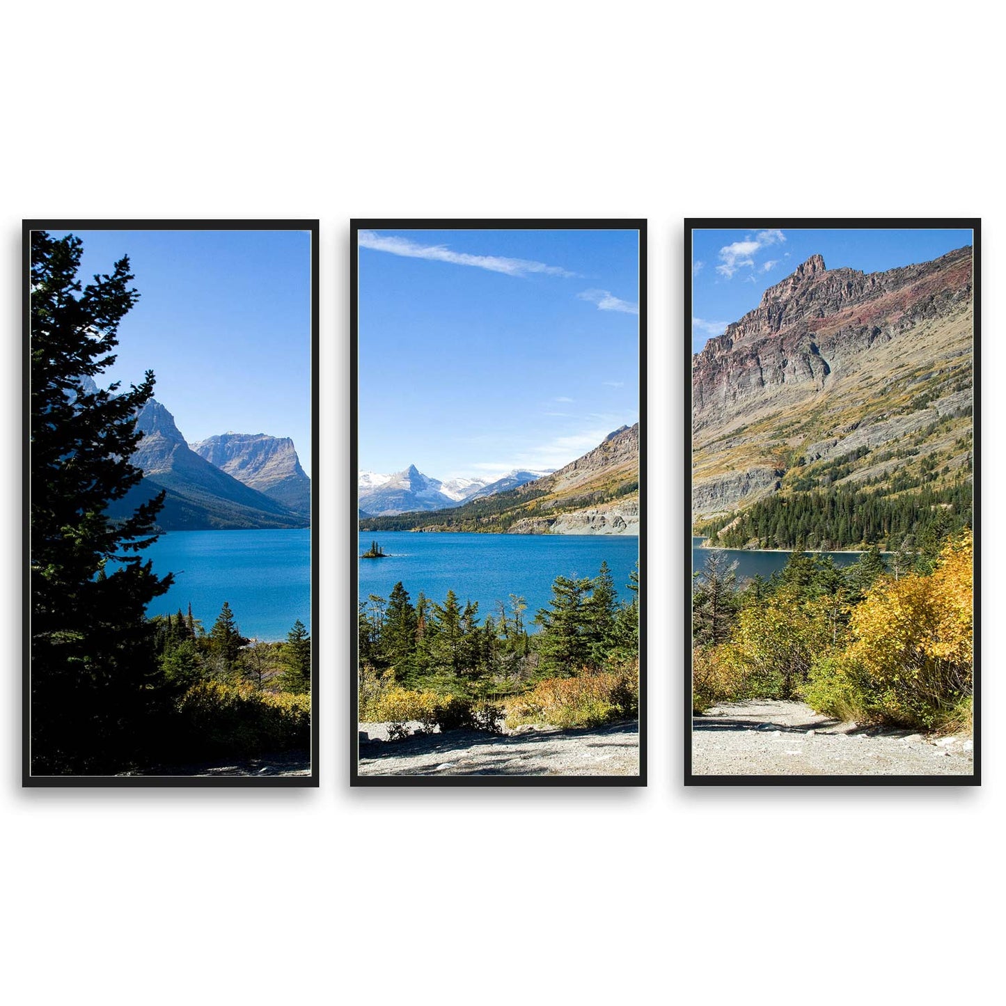 Glacier National Park  | Choose Style | Size & Trim Color