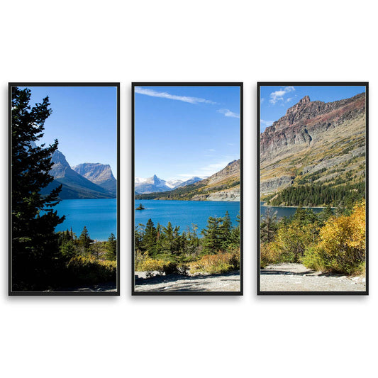 Glacier National Park  | Choose Style | Size & Trim Color