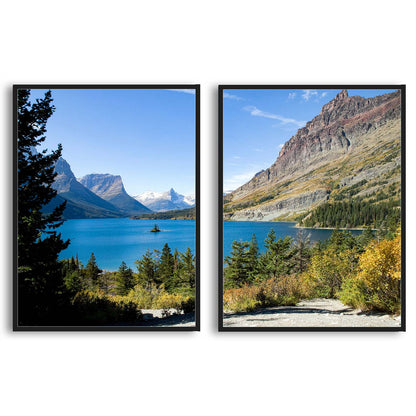 Glacier National Park  | Choose Style | Size & Trim Color
