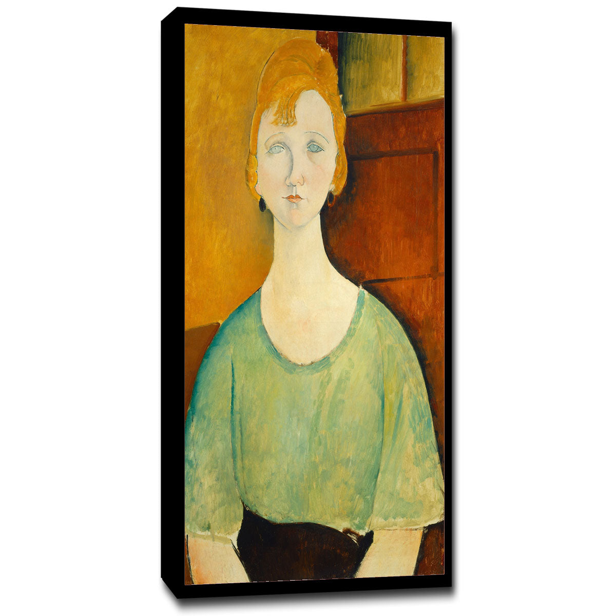 Girl in a Green Blouse by Amedeo Modiglian