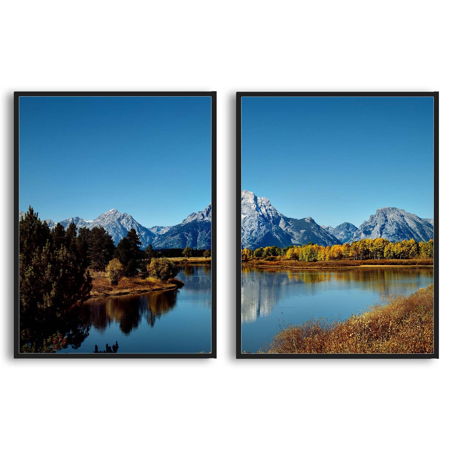 View from Grand Teton National Park  | Choose Style | Size & Trim Color