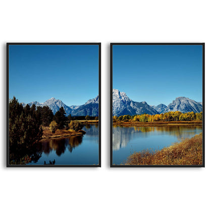 View from Grand Teton National Park  | Choose Style | Size & Trim Color
