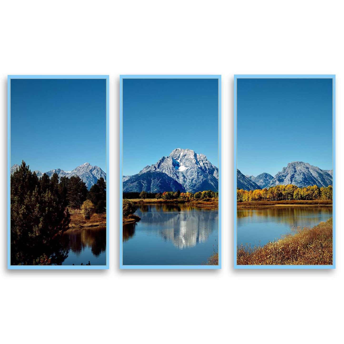 View from Grand Teton National Park  | Choose Style | Size & Trim Color