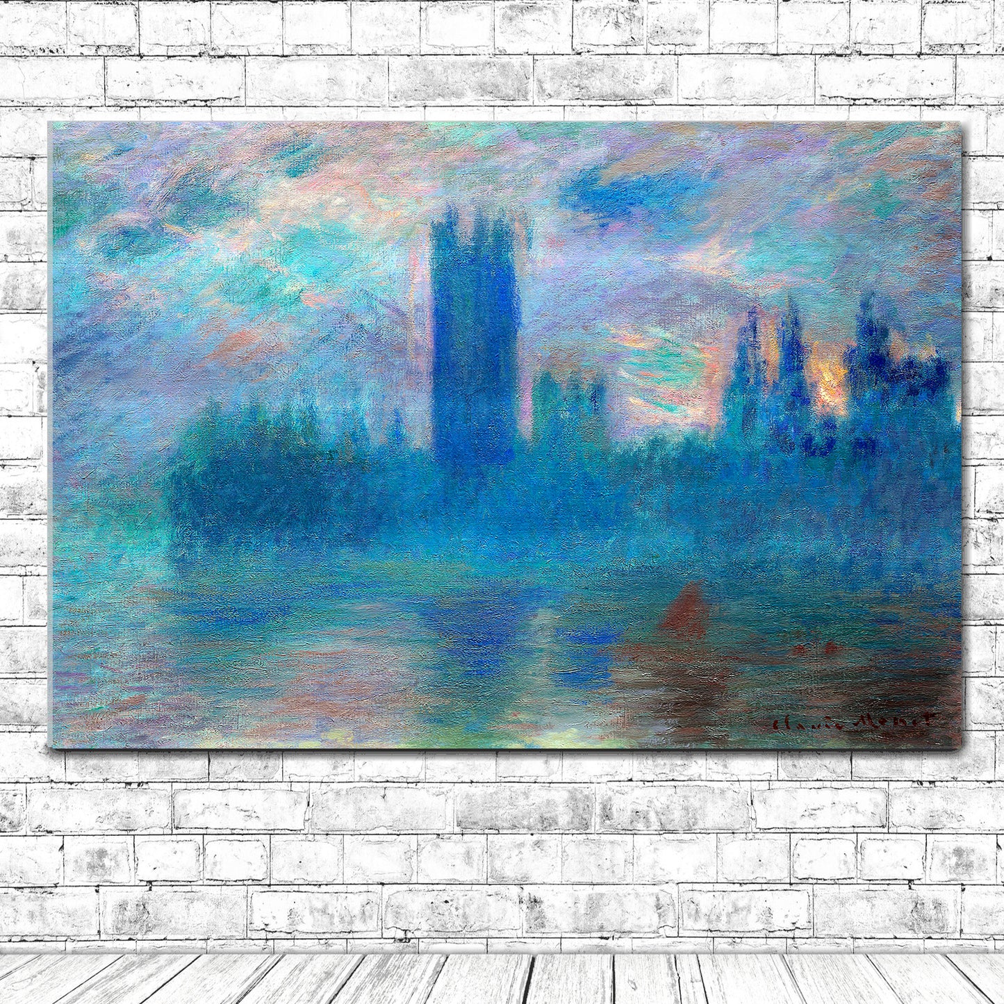 Houses of Parliament, London (1900–1901) by Claude Monet