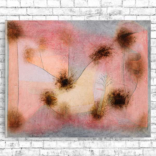 Hardy Plants (1934) by Paul Klee - Buy Print Only or Mounted with Choice of Accent Color (Copy)