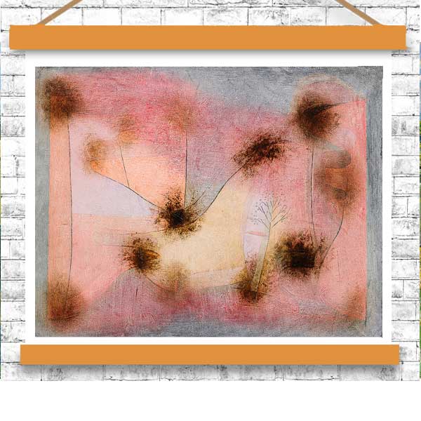 Hardy Plants (1934) by Paul Klee - Buy Print Only or Mounted with Choice of Accent Color (Copy)
