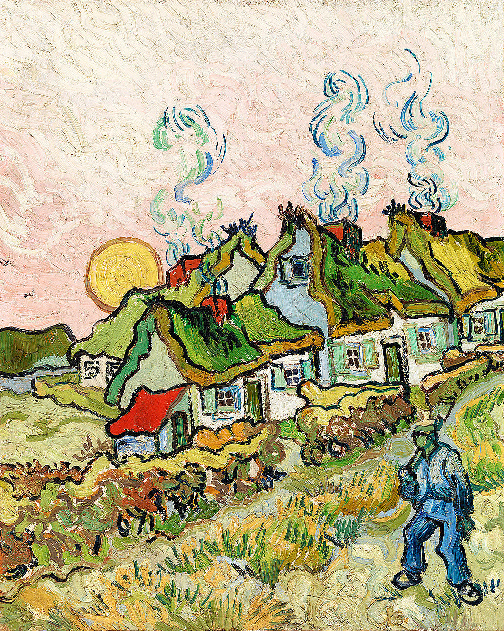 Café Terrace at Night (1888) by Vincent Van Gogh