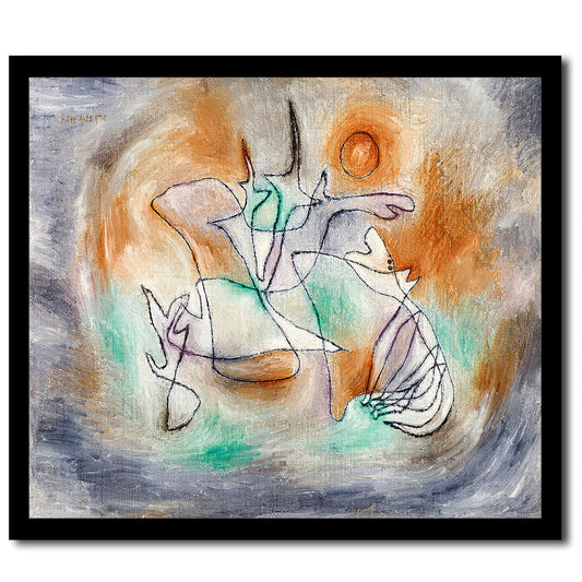 Howling Dog (1928) by Paul Klee - Buy Print Only or Mounted with Choice of Accent Color